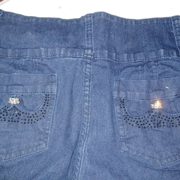 X-tasy Women's Blue Jeans SZ 14 - Picture 3 of 4